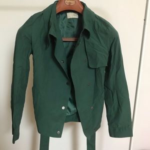 Dark Green Short Coat